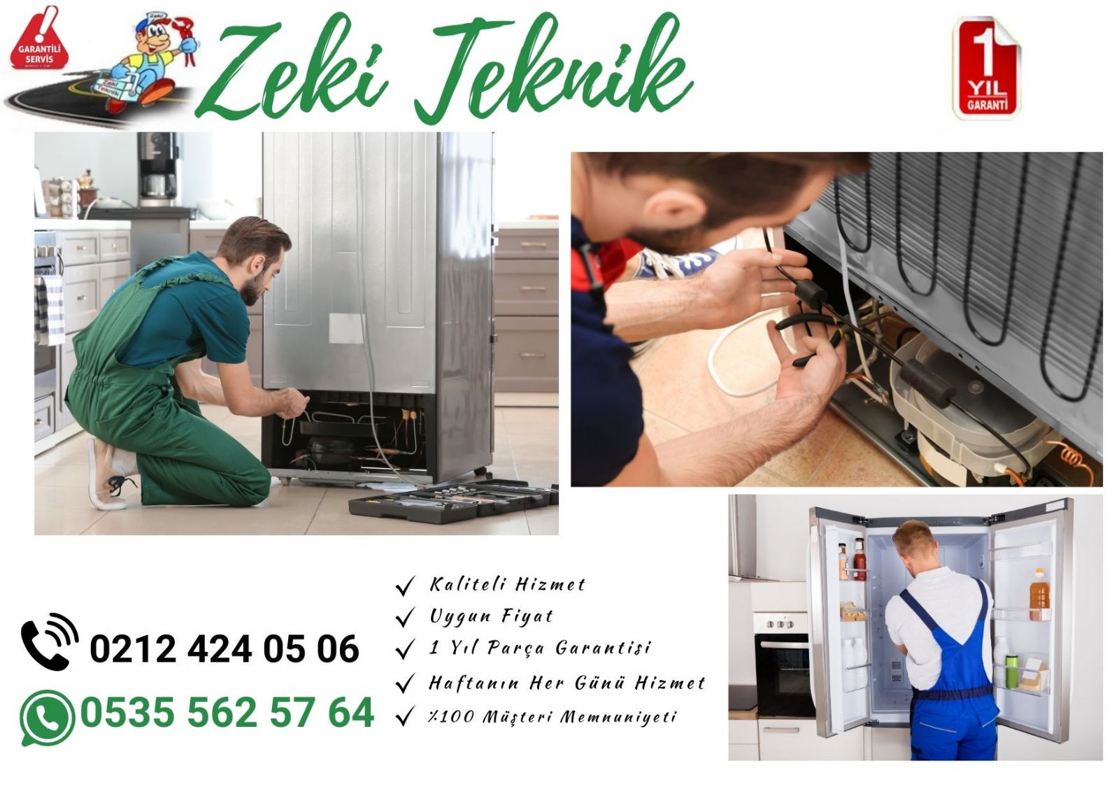 Firuzköy Buzdolabı Servisi